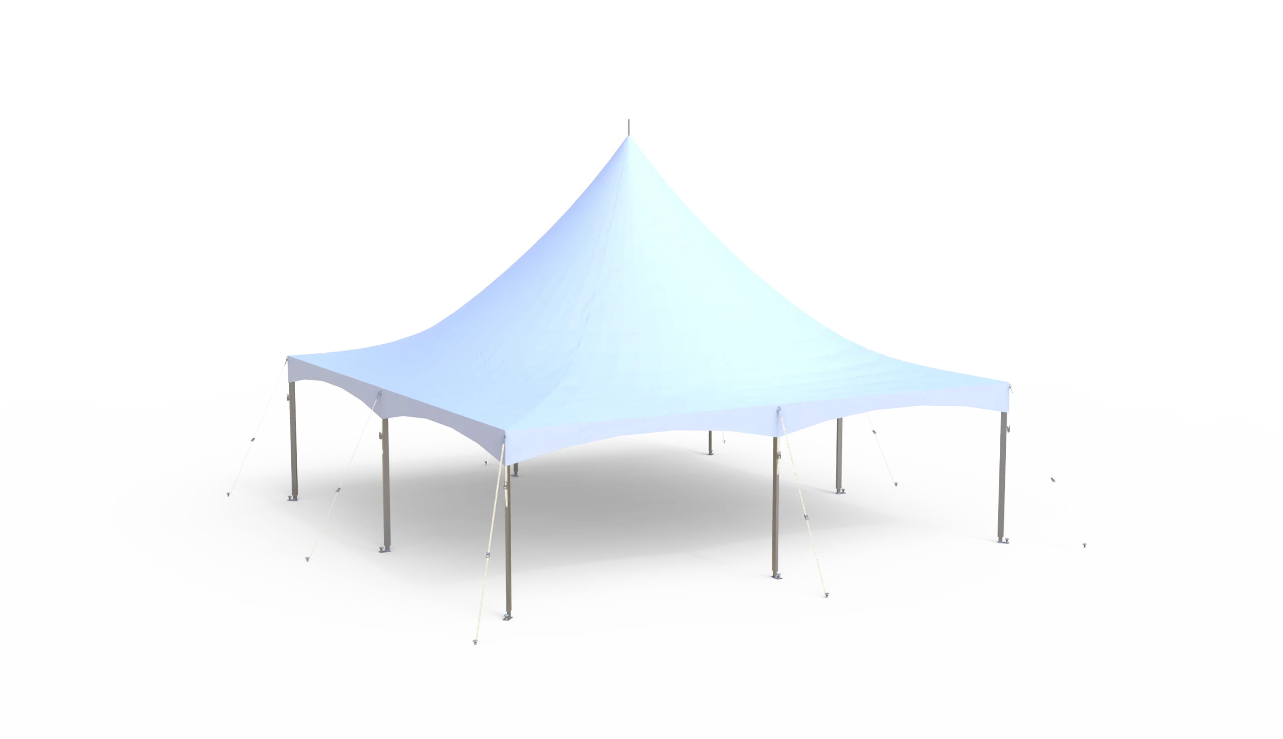 High peak tent rendering Anchor Industries product