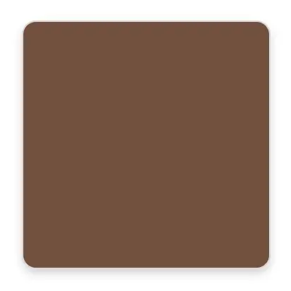 Brown solid color swatch for pool cover material.