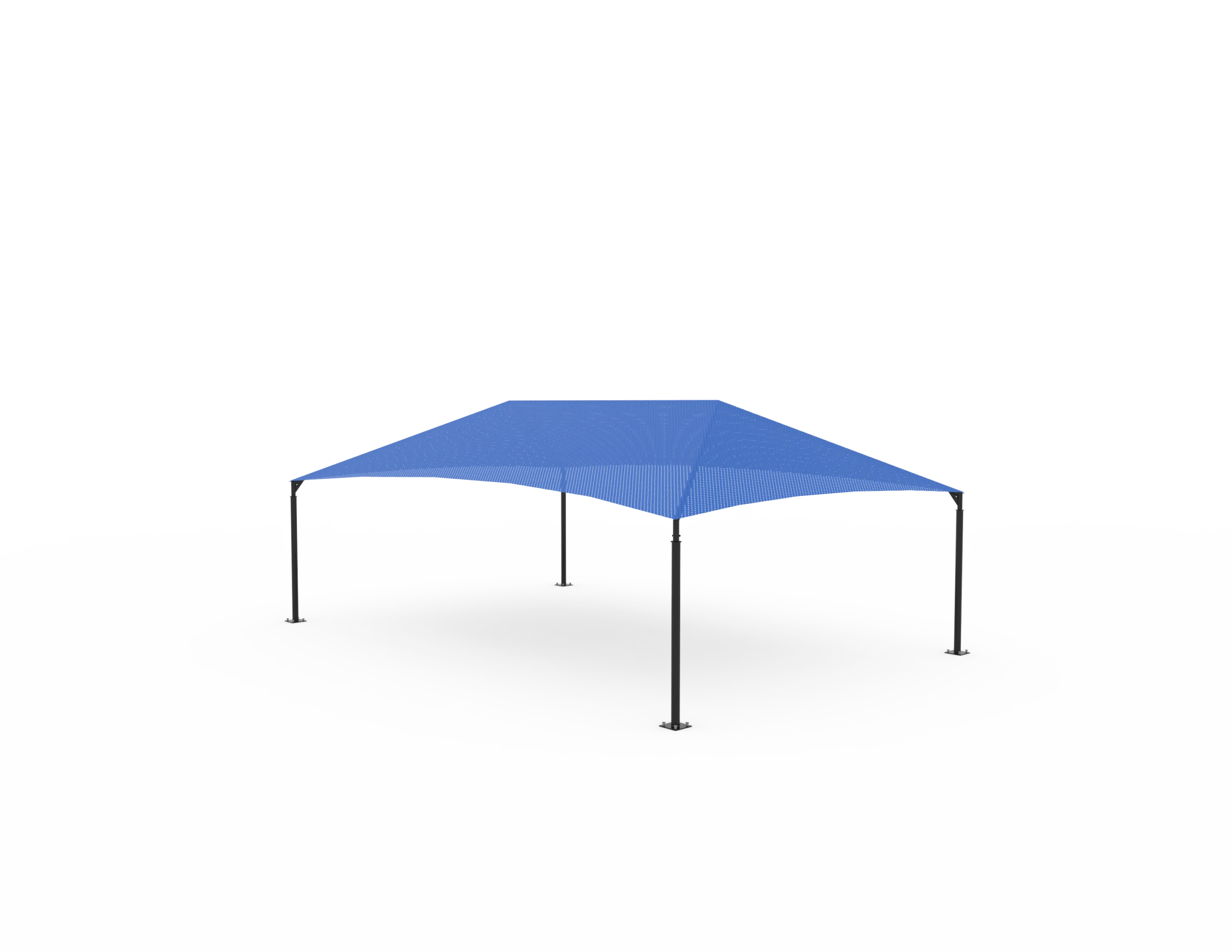 Anchor Industries blue canopy tent for outdoor events